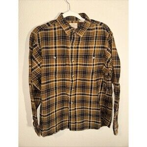 Redhead Men’s Flannel Shirt Brown Plaid